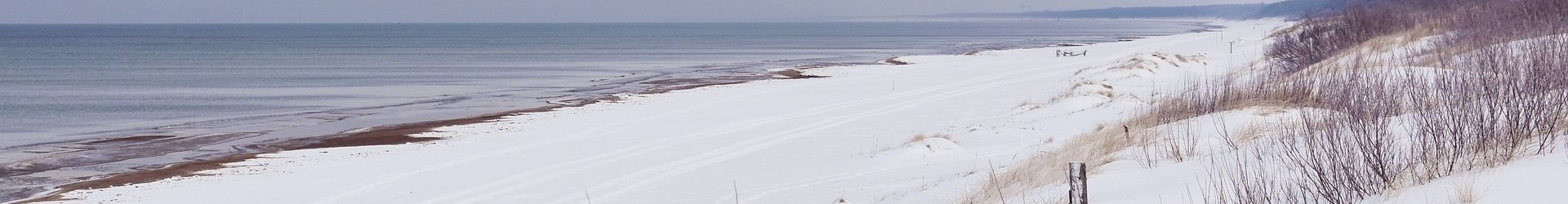 Die deutschen Strände im Winter